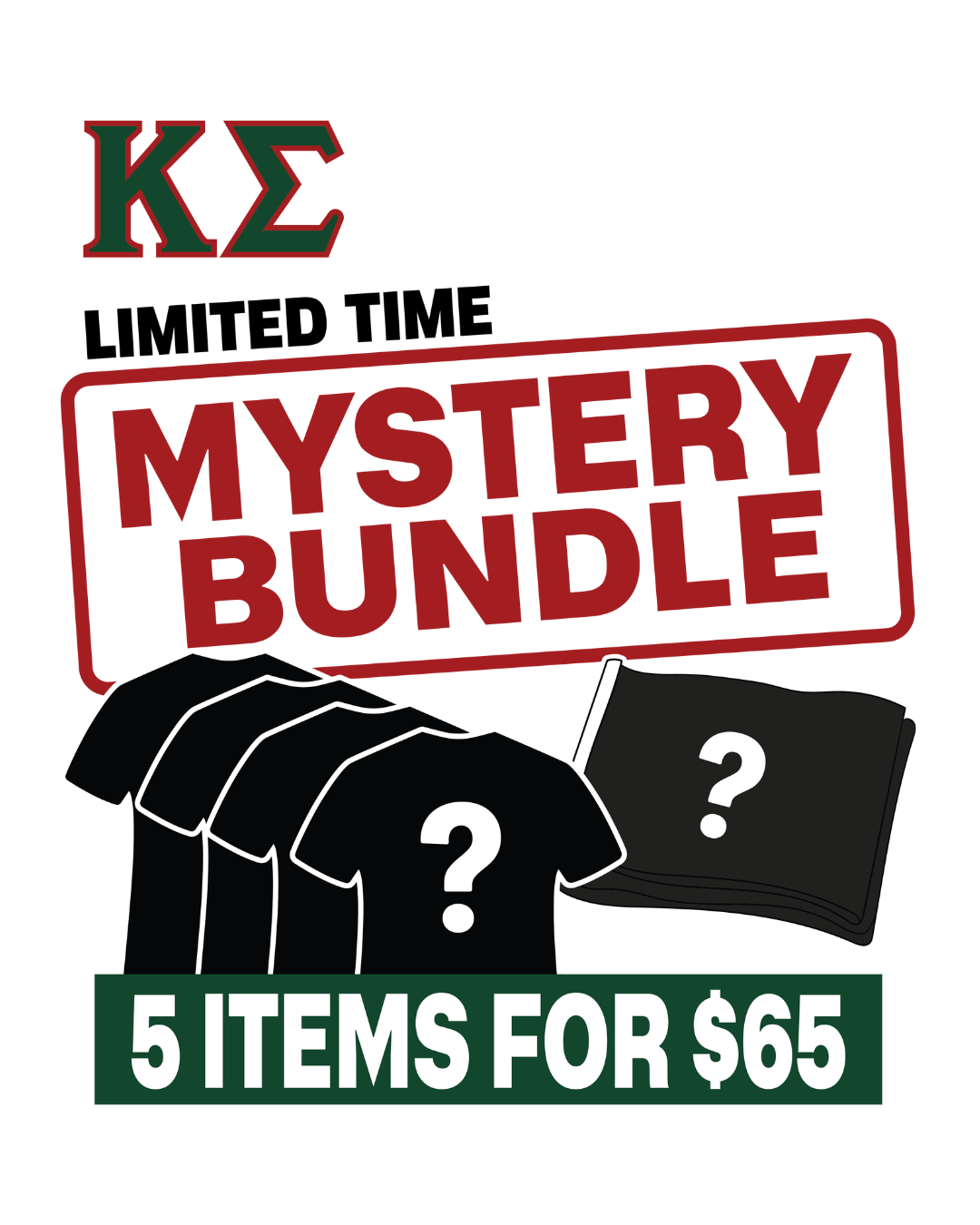 Kappa Sigma Mystery Bundle – 5 Surprise Items for $65