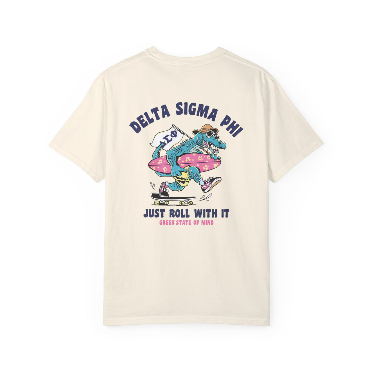 Delta Sigma Phi Graphic T-Shirt | Alligator Skater