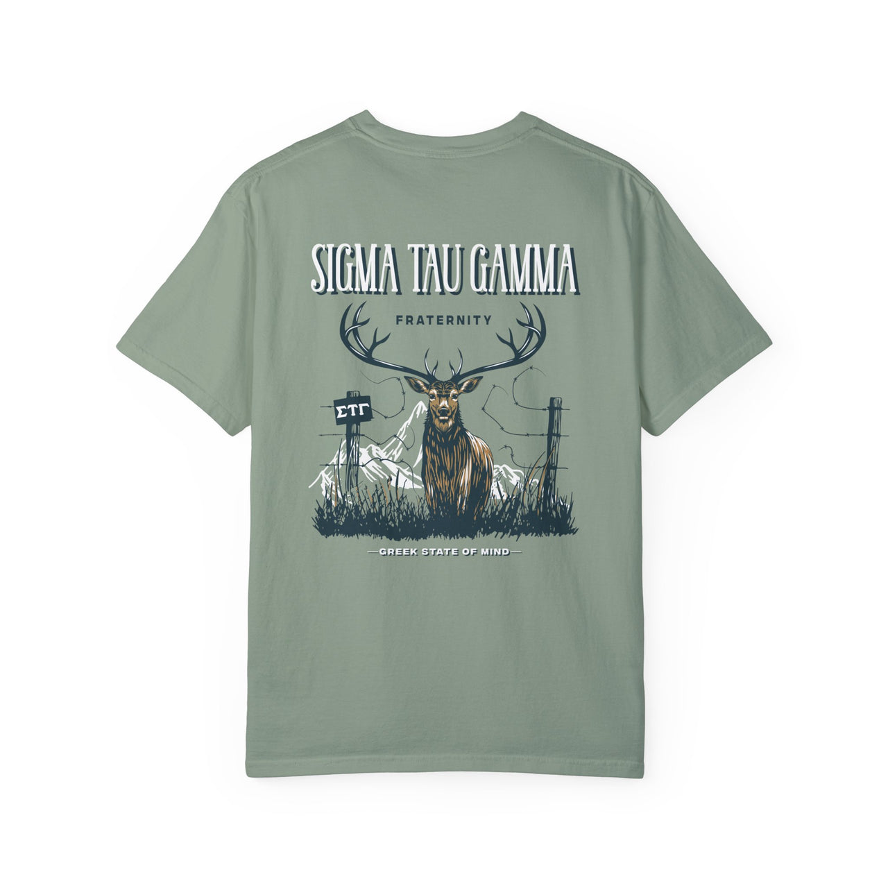 Sigma Tau Gamma Graphic T-Shirt | Big Buck