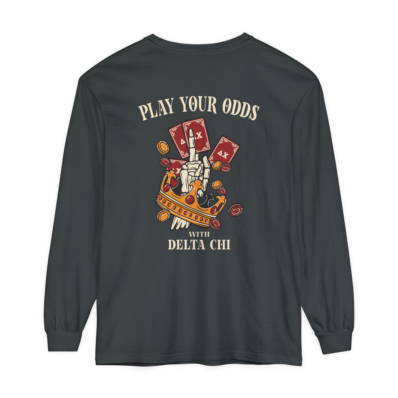Delta Chi Graphic Long Sleeve | Play Your Odds