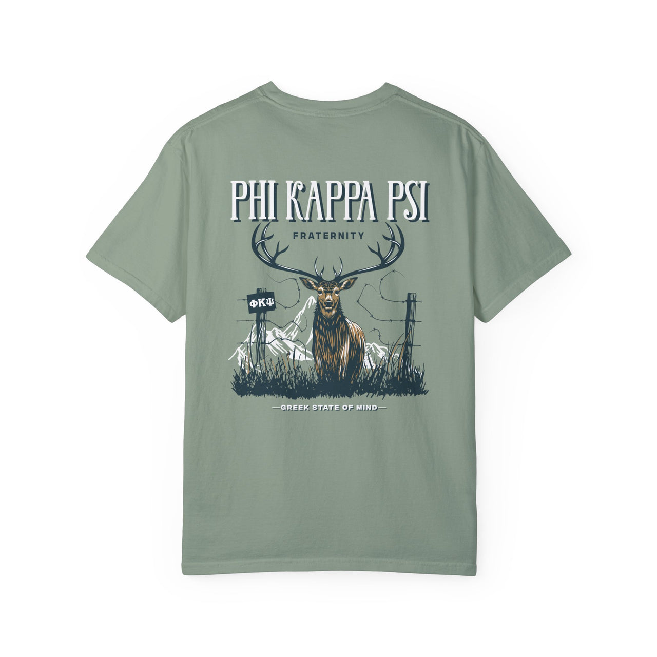 Phi Kappa Psi Graphic T-Shirt | Big Buck