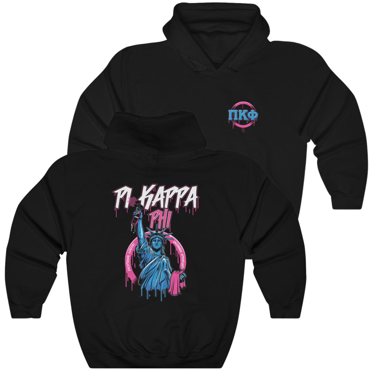 Pi Kappa Phi Graphic Hoodie | Liberty Rebel