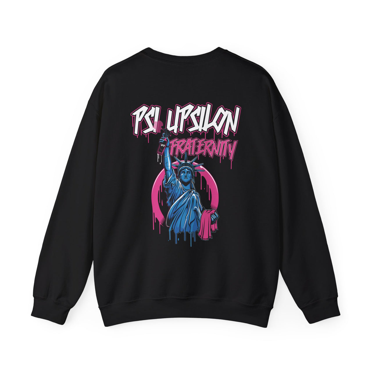 Psi Upsilon Graphic Crewneck Sweatshirt | Liberty Rebel