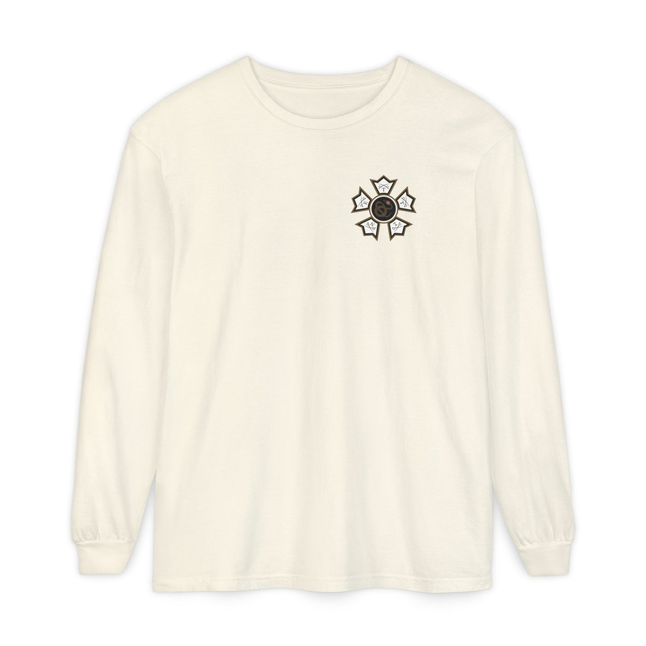 Sigma Nu Graphic Long Sleeve T-Shirt | Sigma Nu Badge