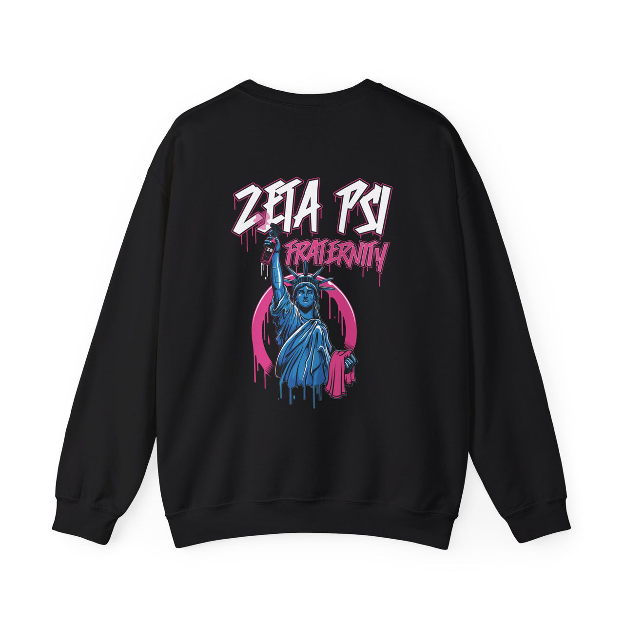 Zeta Psi Graphic Crewneck Sweatshirt | Liberty Rebel