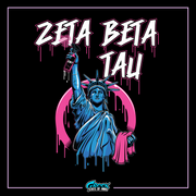 the statue of liberty with the words zeta beja talu