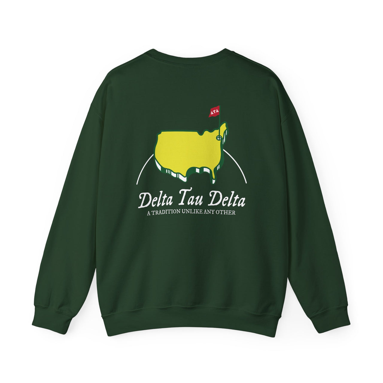 Delta Tau Delta Graphic Crewneck Sweatshirt | The Masters