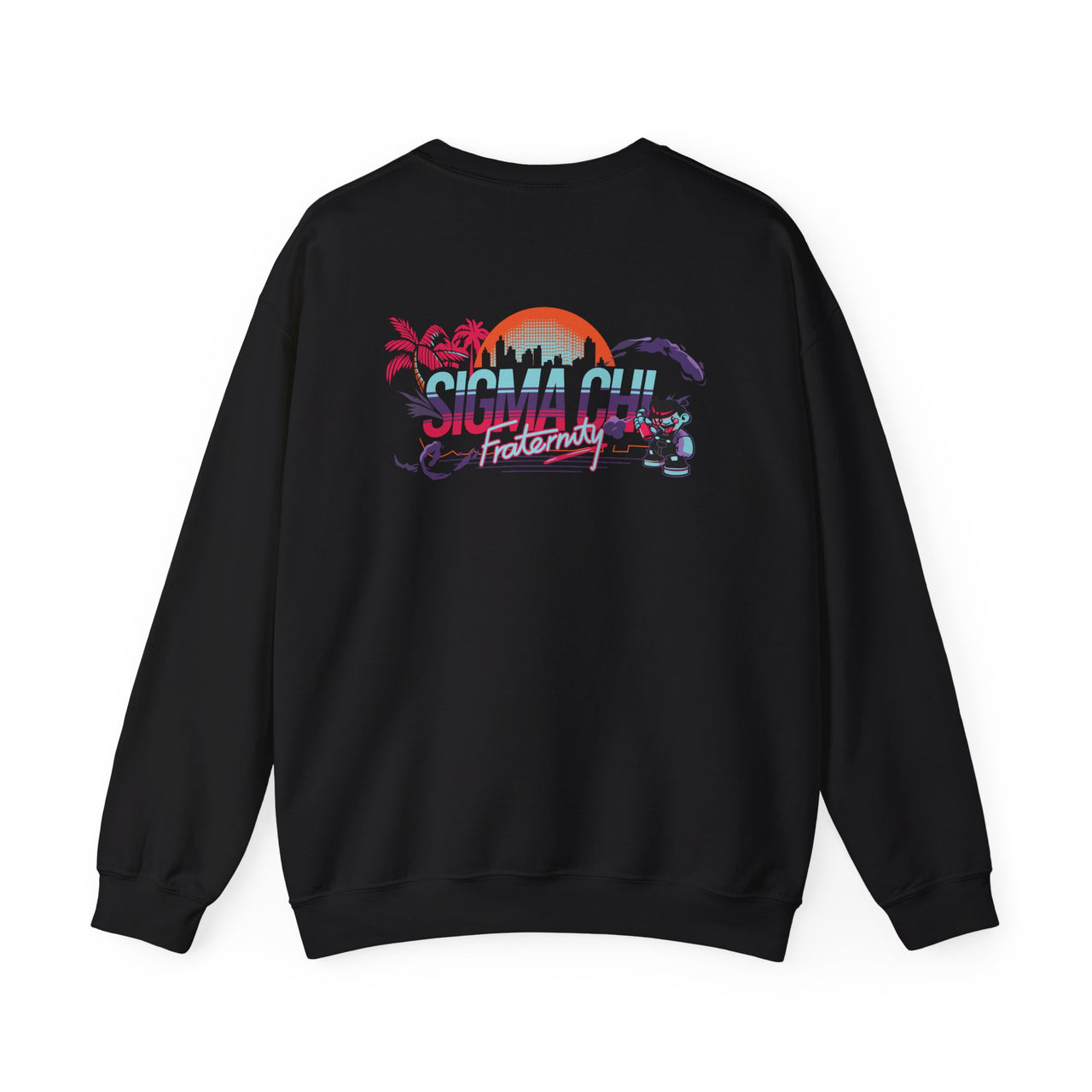 Sigma Chi Graphic Crewneck Sweatshirt | Jump Street