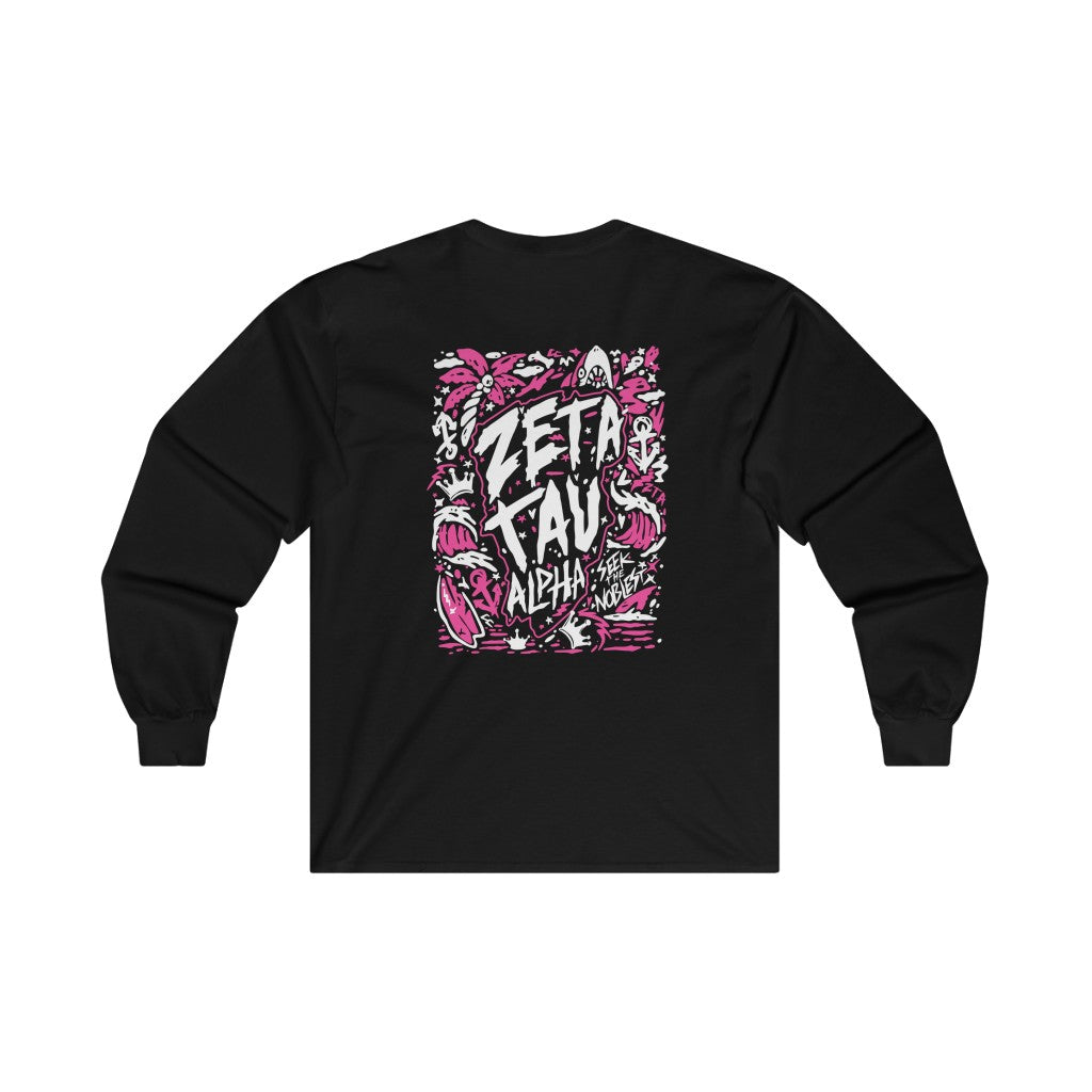 Zeta Tau Alpha Graphic Long Sleeve | Summer Slam