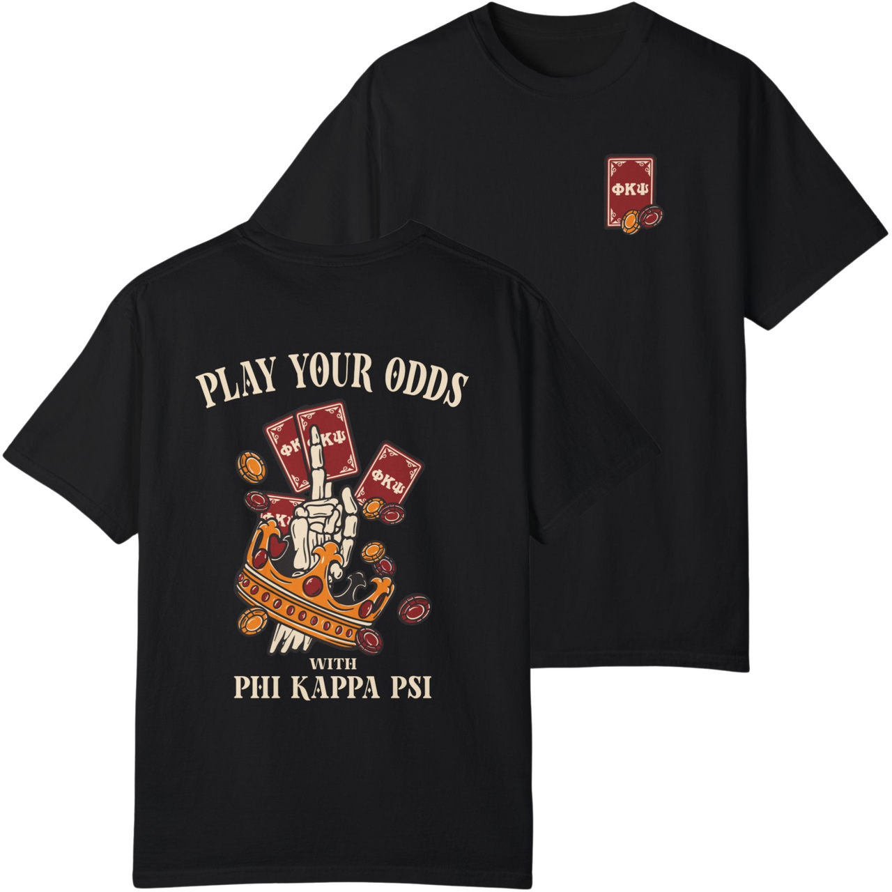 Phi Kappa Psi Graphic T-Shirt | Play Your Odds