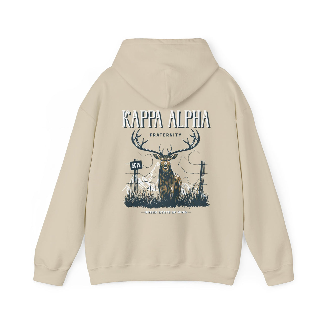Kappa Alpha Graphic Hoodie | Big Buck