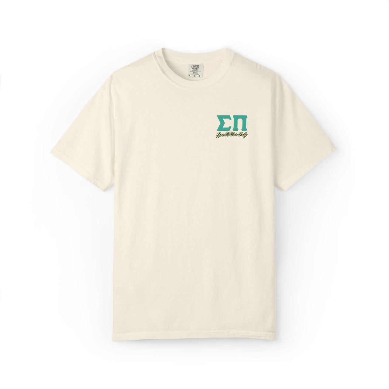 Sigma Pi Graphic T-Shirt | Good Vibes Only