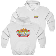 White Tau Kappa Epsilon Graphic Hoodie | Summer Sol | Tau Kappa Epsilon Fraternity