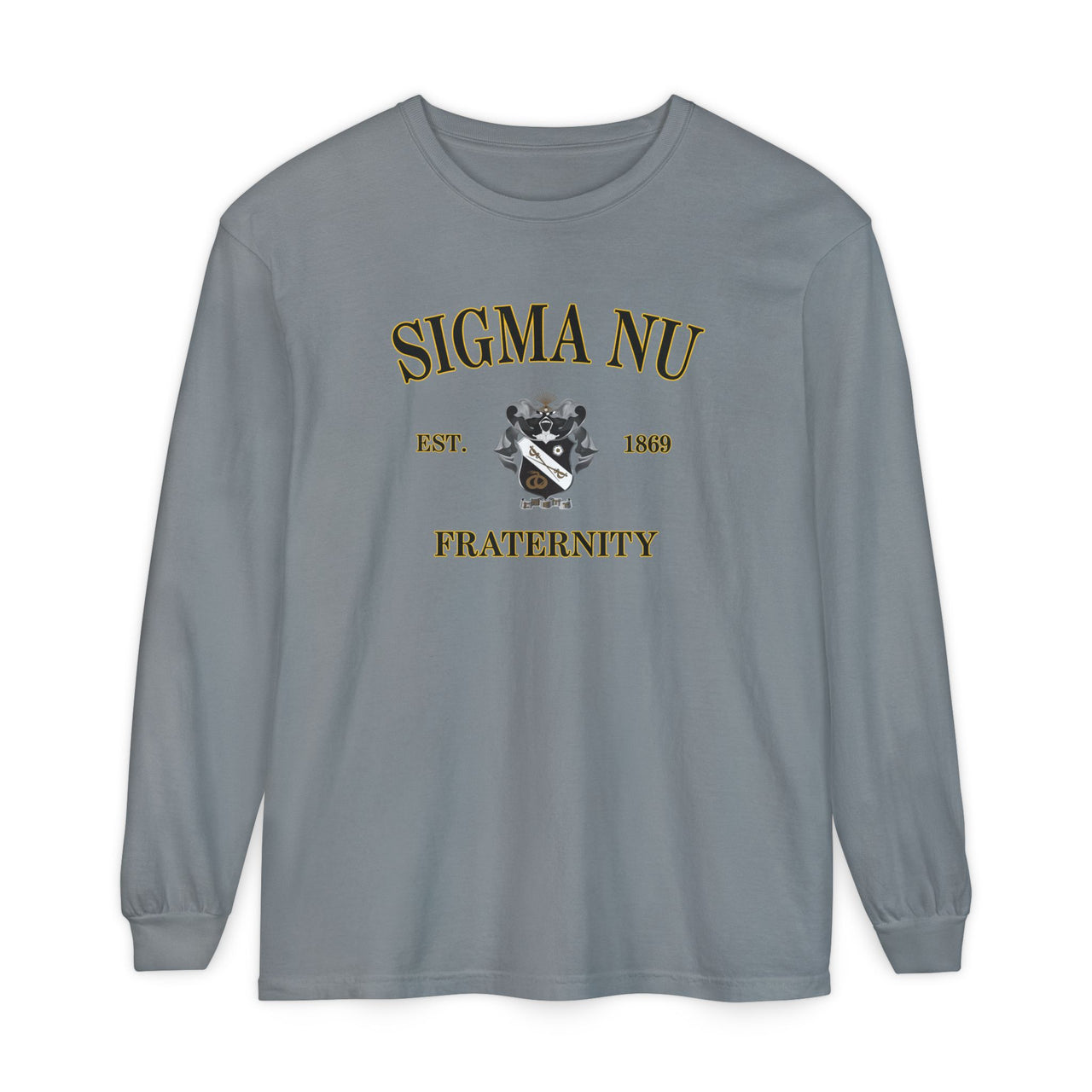 Sigma Nu Graphic Long Sleeve T-Shirt | Campus Original
