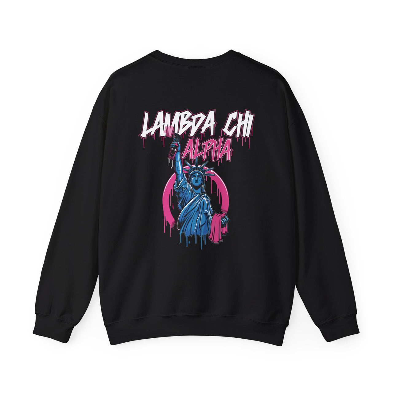 Lambda Chi Alpha Graphic Crewneck Sweatshirt | Liberty Rebel