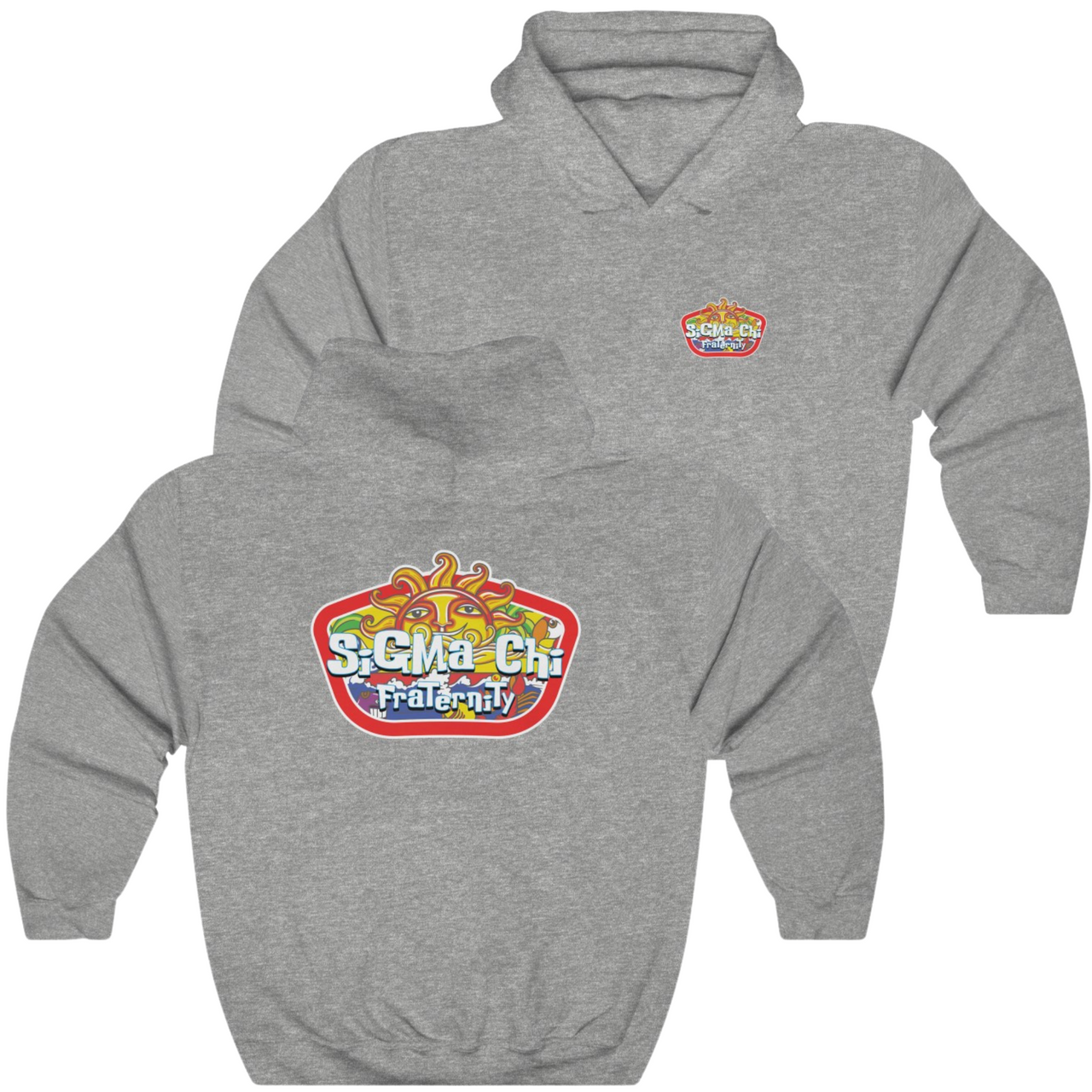 Sigma Chi Graphic Hoodie | Summer Sol