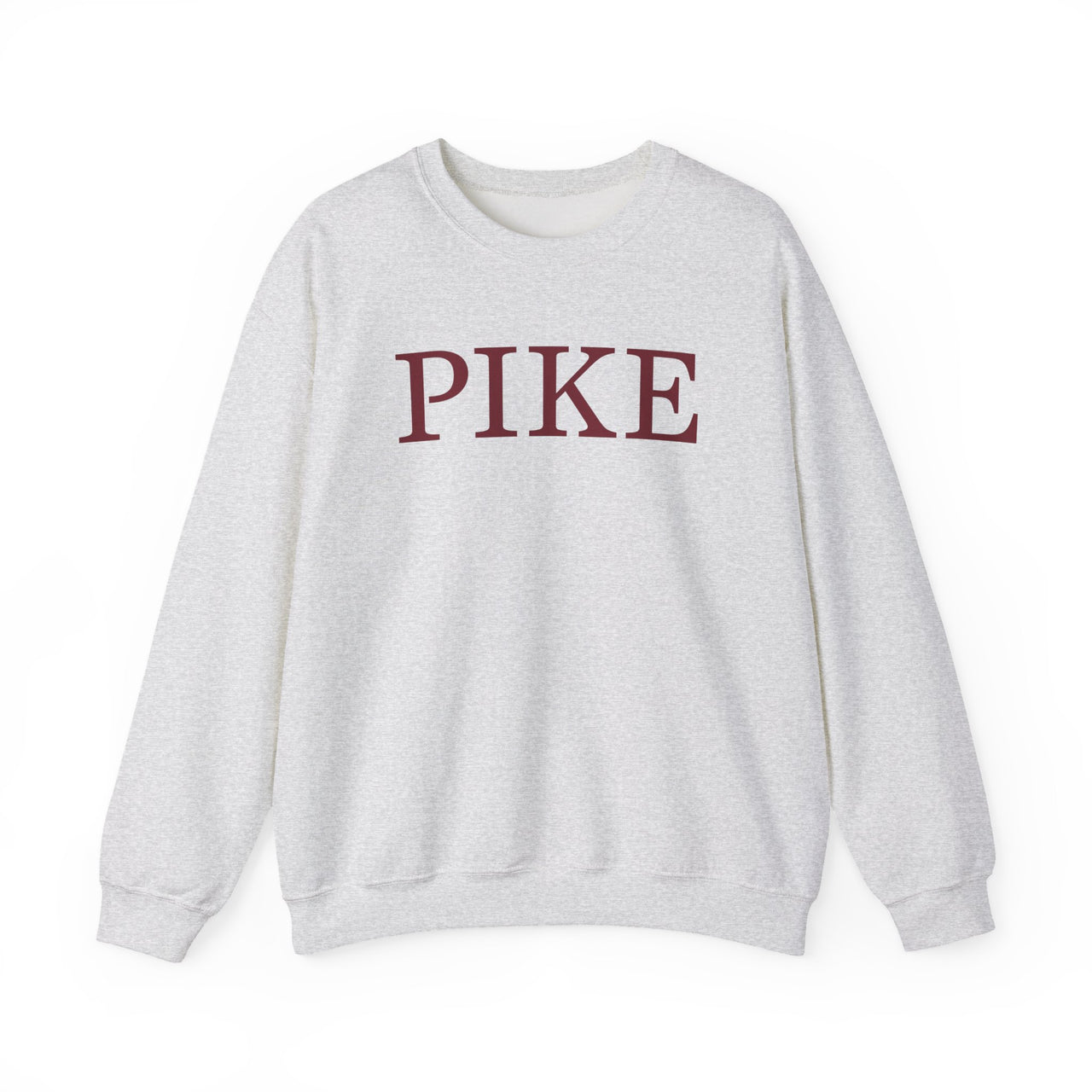 Pi Kappa Alpha Graphic Crewneck Sweatshirt | Garnet PIKE logo