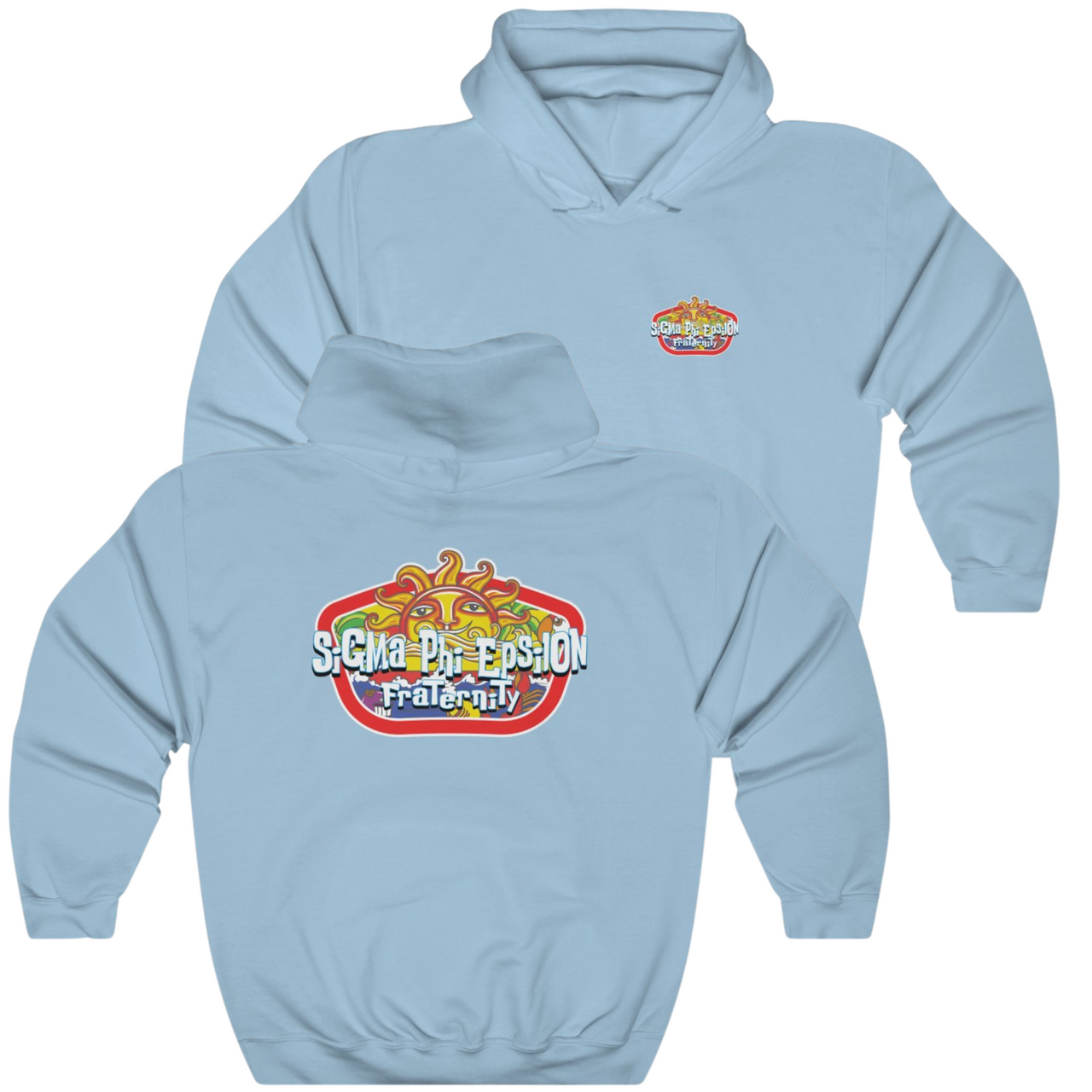 Sigma Phi Epsilon Graphic Hoodie | Summer Sol