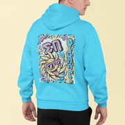 Sigma Pi Graphic Hoodie | Fun in the Sun | Sigma Pi Apparel and Merchandise model 