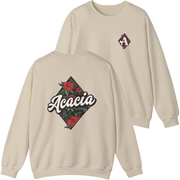 Ivory Acacia Graphic Crewneck Sweatshirt | Aloha