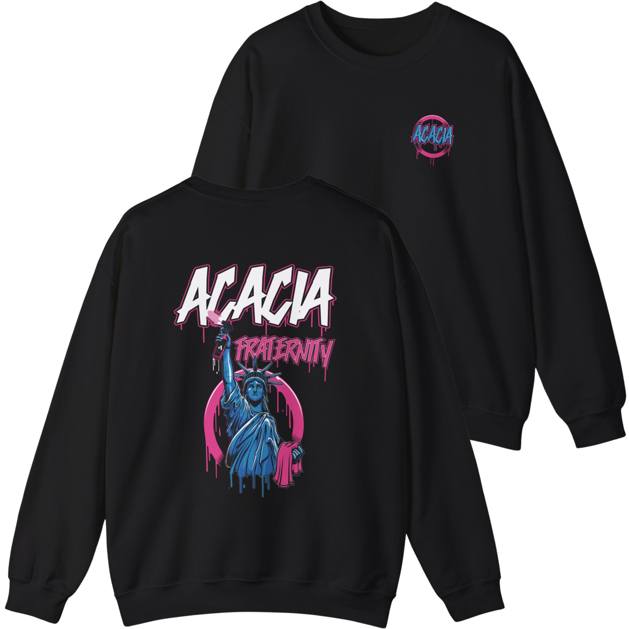 Acacia Graphic Crewneck Sweatshirt | Liberty Rebel