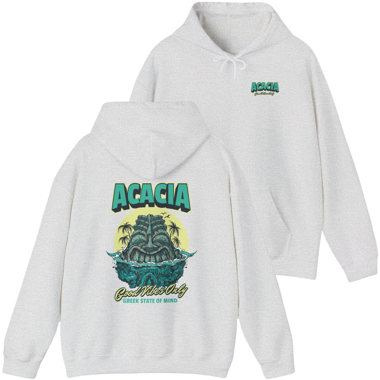 Acacia Graphic Hoodie | Good Vibes Only