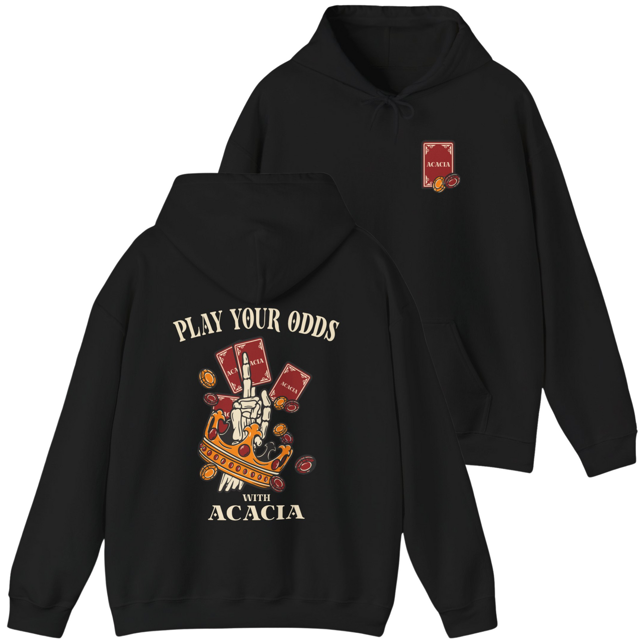 Acacia Graphic Hoodie | Play Your Odds