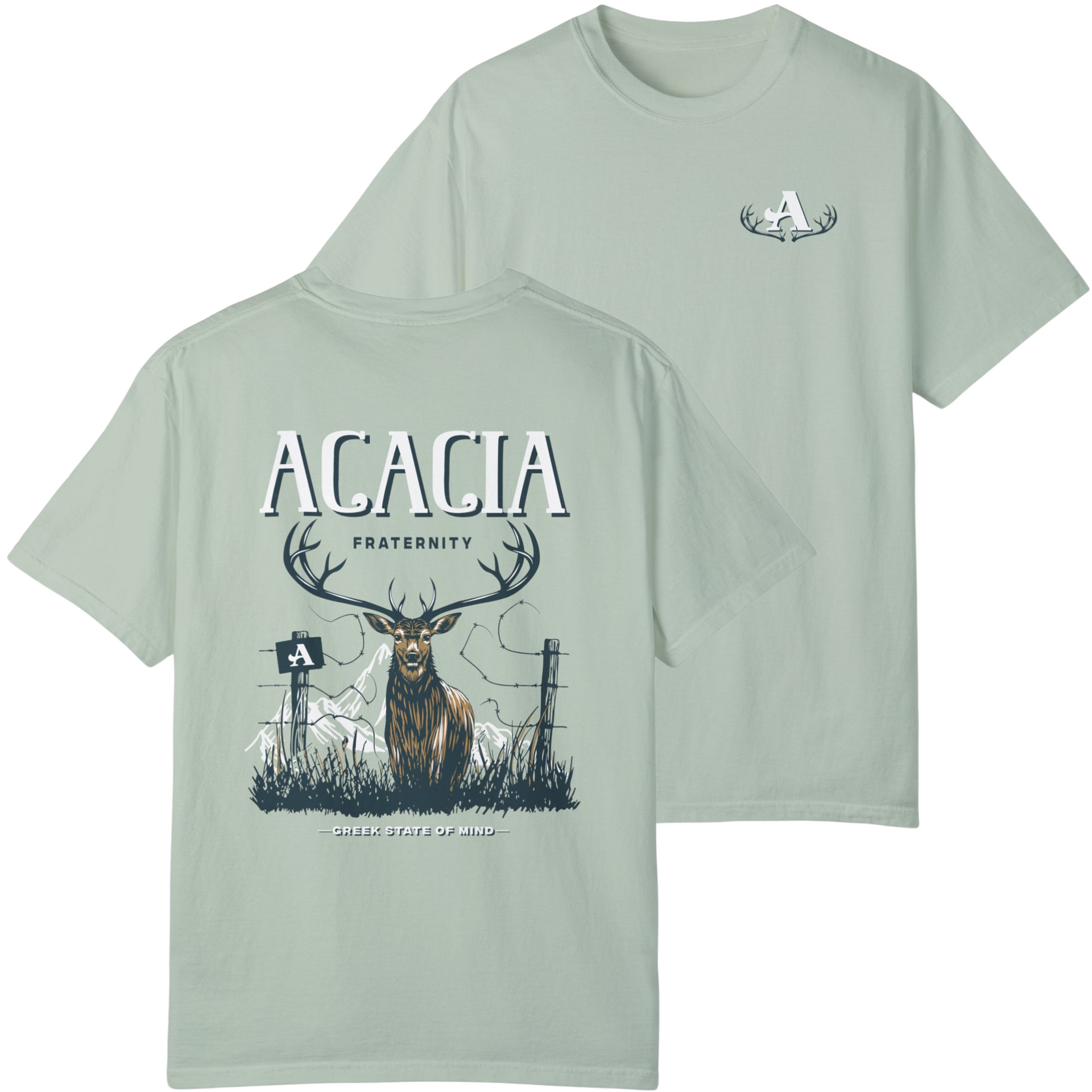 Bay Acacia Graphic T-Shirt | Big Buck