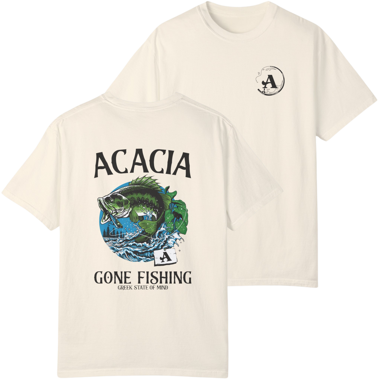 Acacia Graphic T-Shirt | Gone Fishing