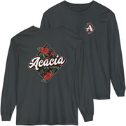 grey Acacia Graphic Long Sleeve | Aloha