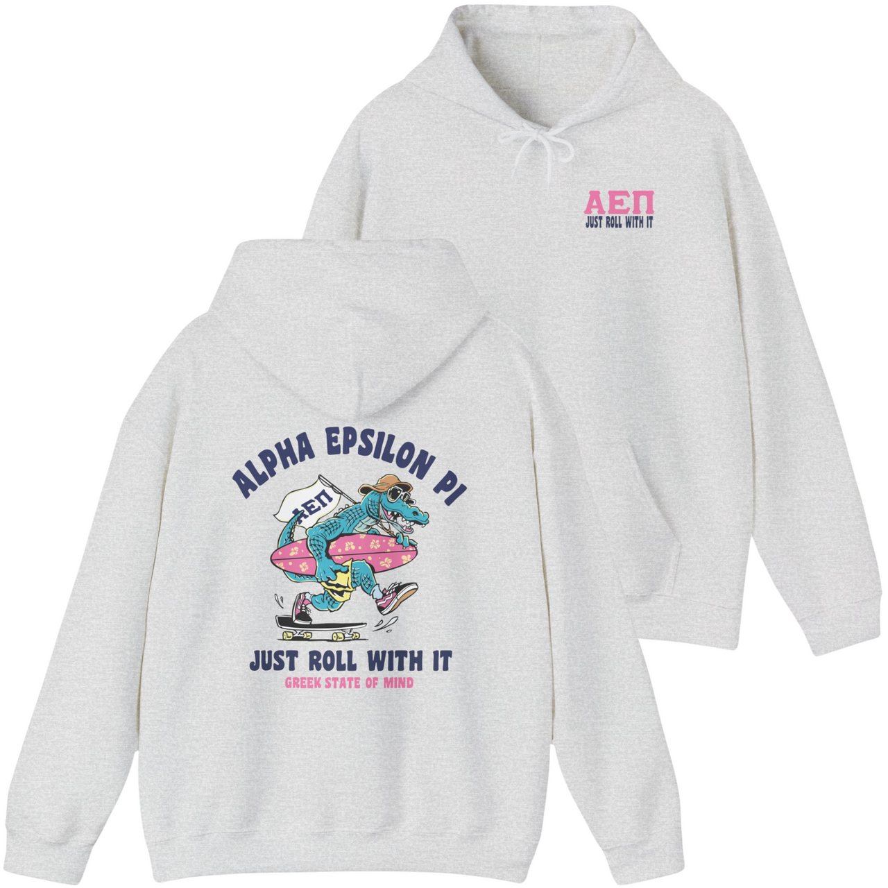 Alpha Epsilon Pi Graphic Hoodie | Alligator Skater