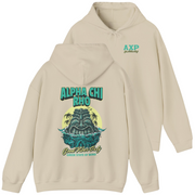 ivory Alpha Chi Rho Graphic Hoodie | Good Vibes Only