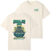 ivory Alpha Chi Rho Graphic T-Shirt | Good Vibes Only