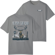 Granite Alpha Chi Rho Graphic T-Shirt | Big Buck