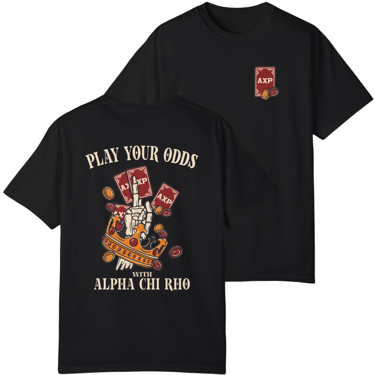 Alpha Chi Rho Graphic T-Shirt | Play Your Odds