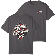 Grey Alpha Epsilon Pi Graphic T-Shirt | Aloha