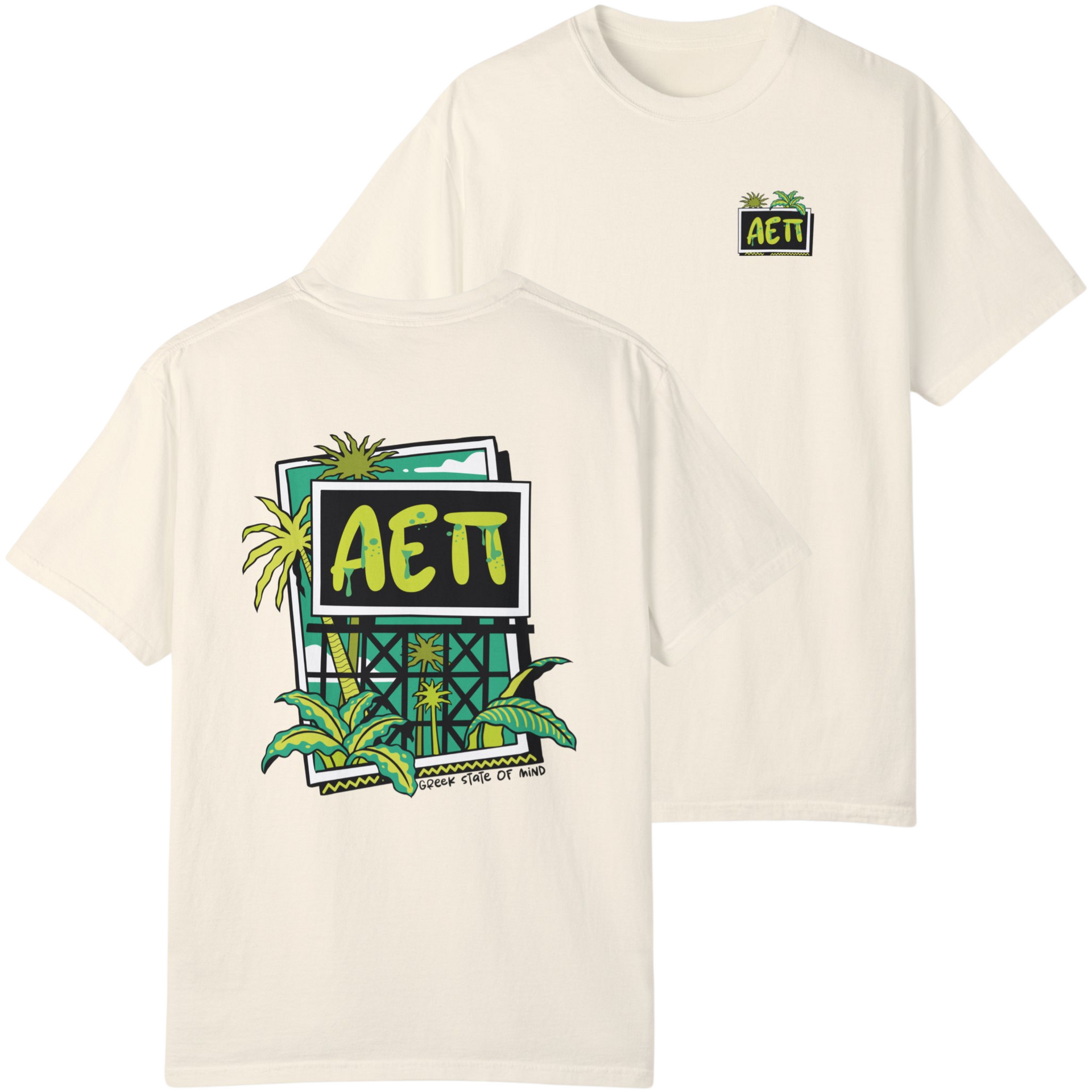 Ivory Alpha Epsilon Pi Graphic T-Shirt