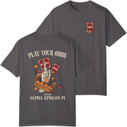 grey Alpha Epsilon Pi Graphic T-Shirt | Play Your Odds