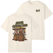 Ivory Alpha Gamma Rho Graphic T-Shirt | Tiki Time