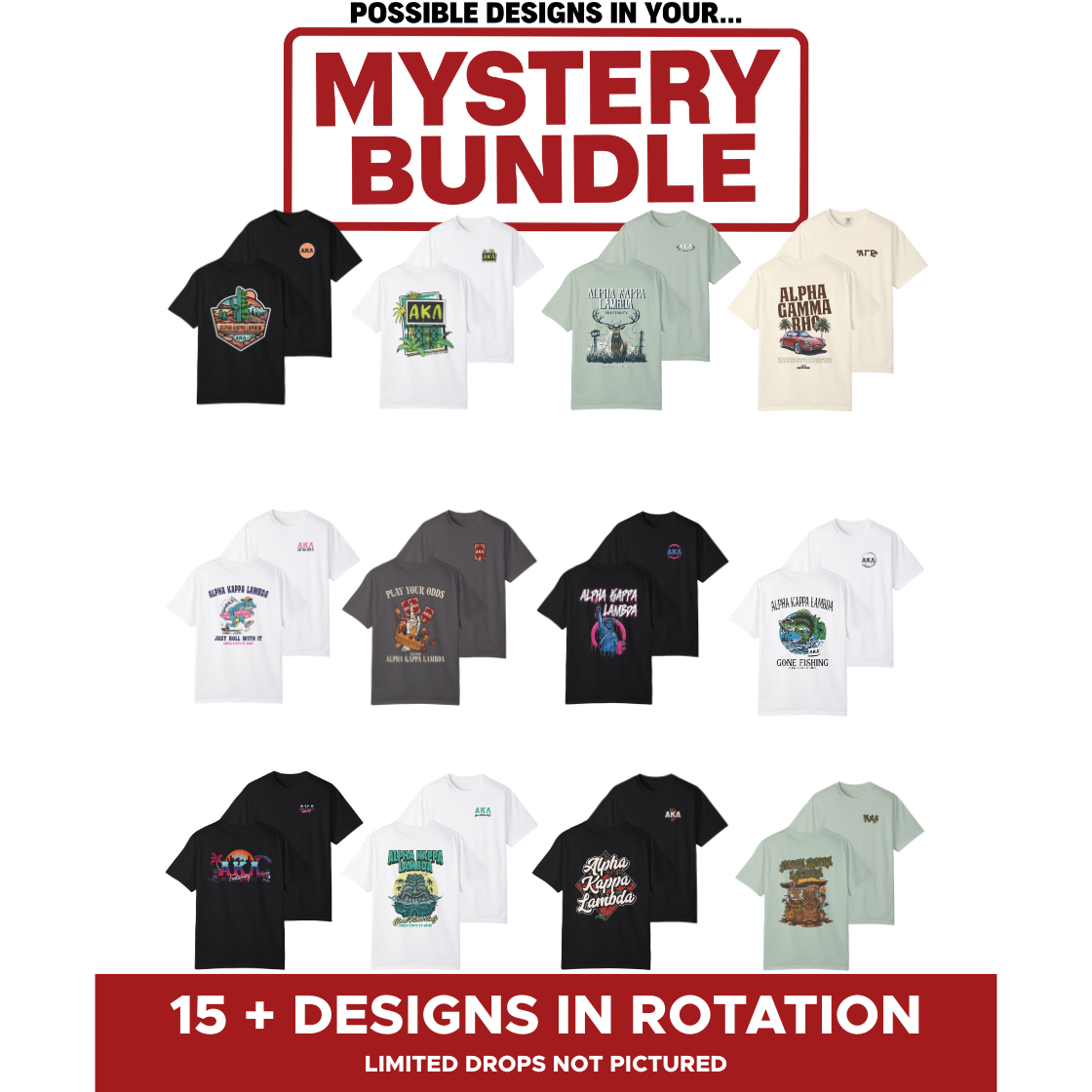 Alpha Kappa Lambda Mystery Bundle – 5 Surprise Items for $65