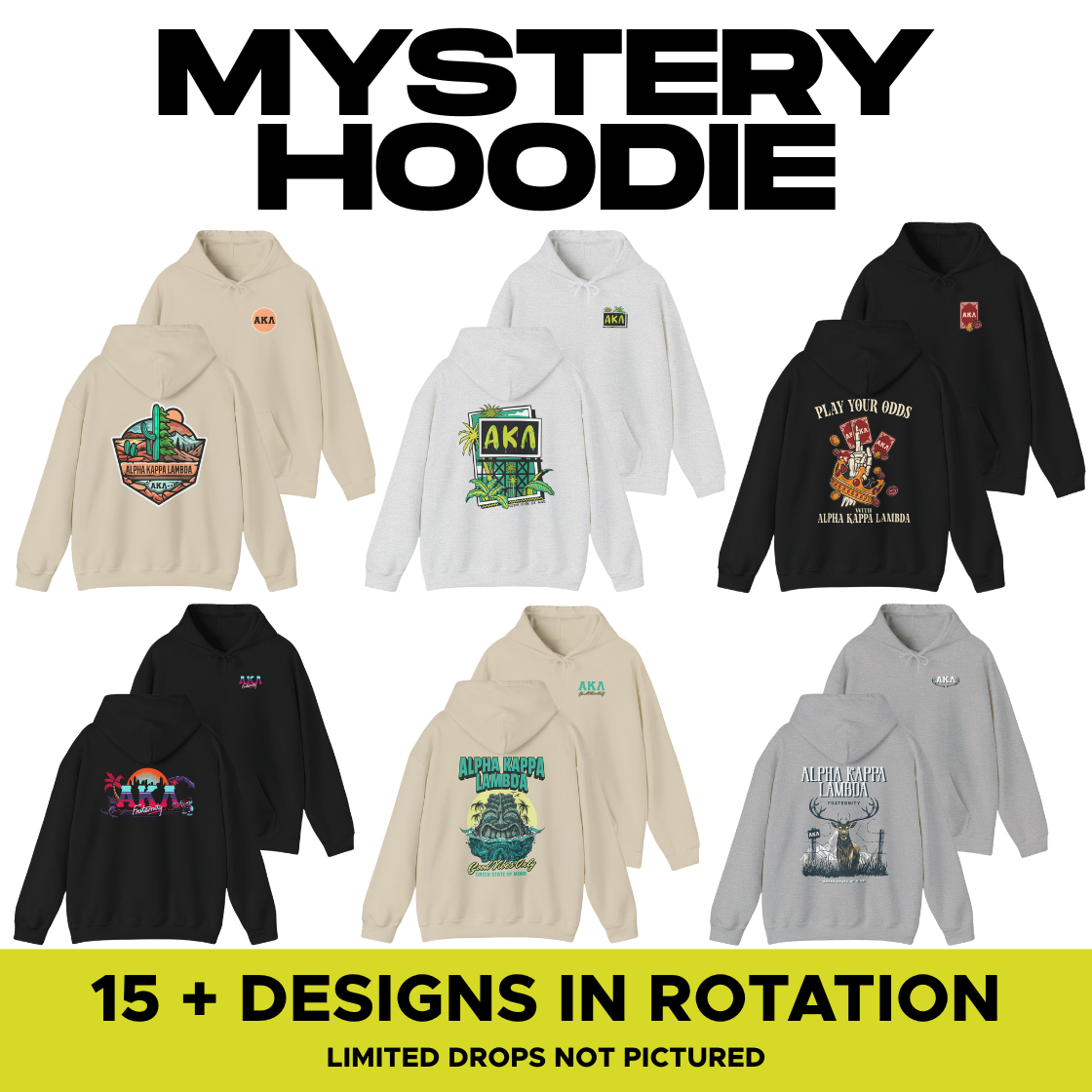 Alpha Kappa Lambda Mystery Hoodie Sale