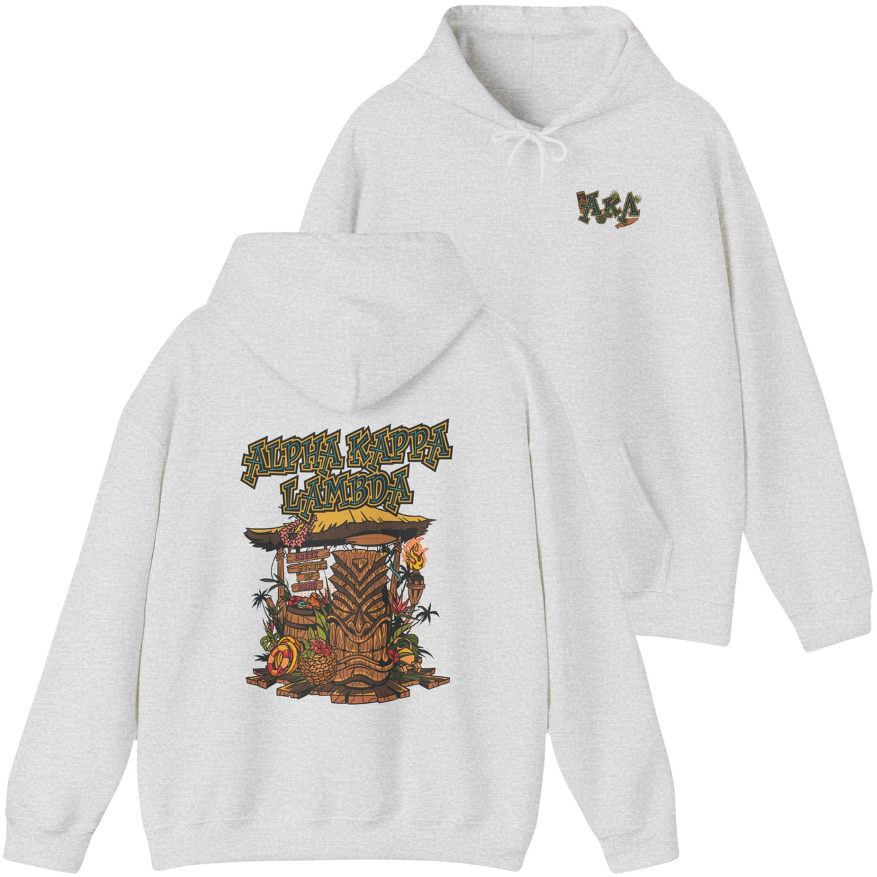 Alpha Kappa Lambda Graphic Hoodie | Tiki Time