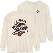 Ivory Alpha Kappa Lambda Graphic Long Sleeve | Aloha