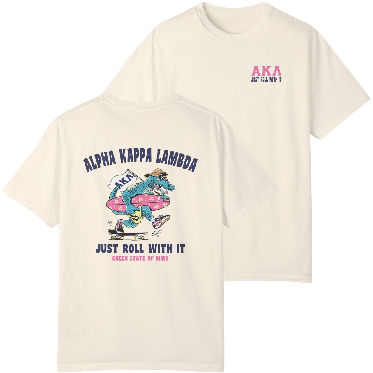 Alpha Kappa Lambda Graphic T-Shirt | Alligator Skater