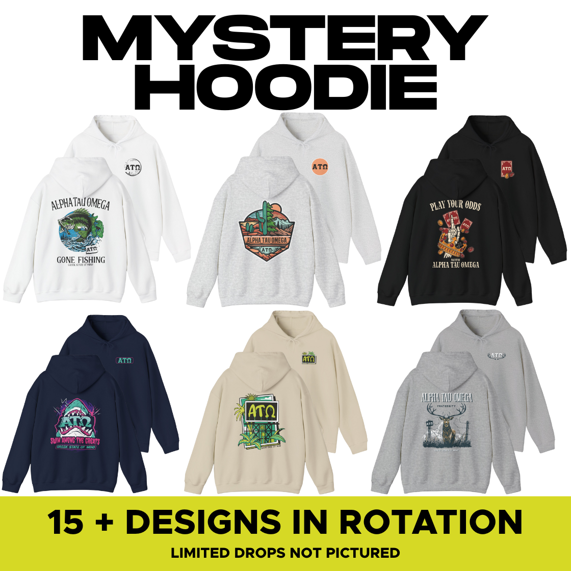 Alpha Tau Omega Mystery Hoodie Sale