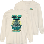 ivory Alpha Tau Omega Graphic Long Sleeve | Good Vibes Only