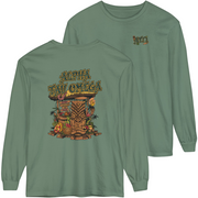 green Alpha Tau Omega Graphic Long Sleeve