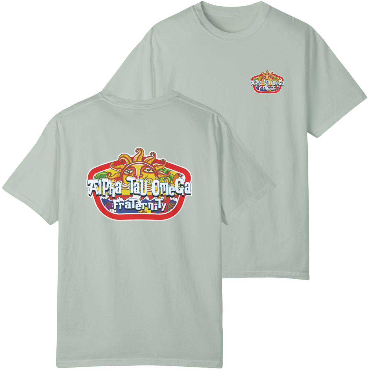 Bay Alpha Tau Omega Graphic T-Shirt | Summer Sol