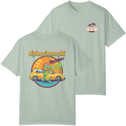 Bay Alpha Sigma Phi Graphic T-Shirt | Cool Croc