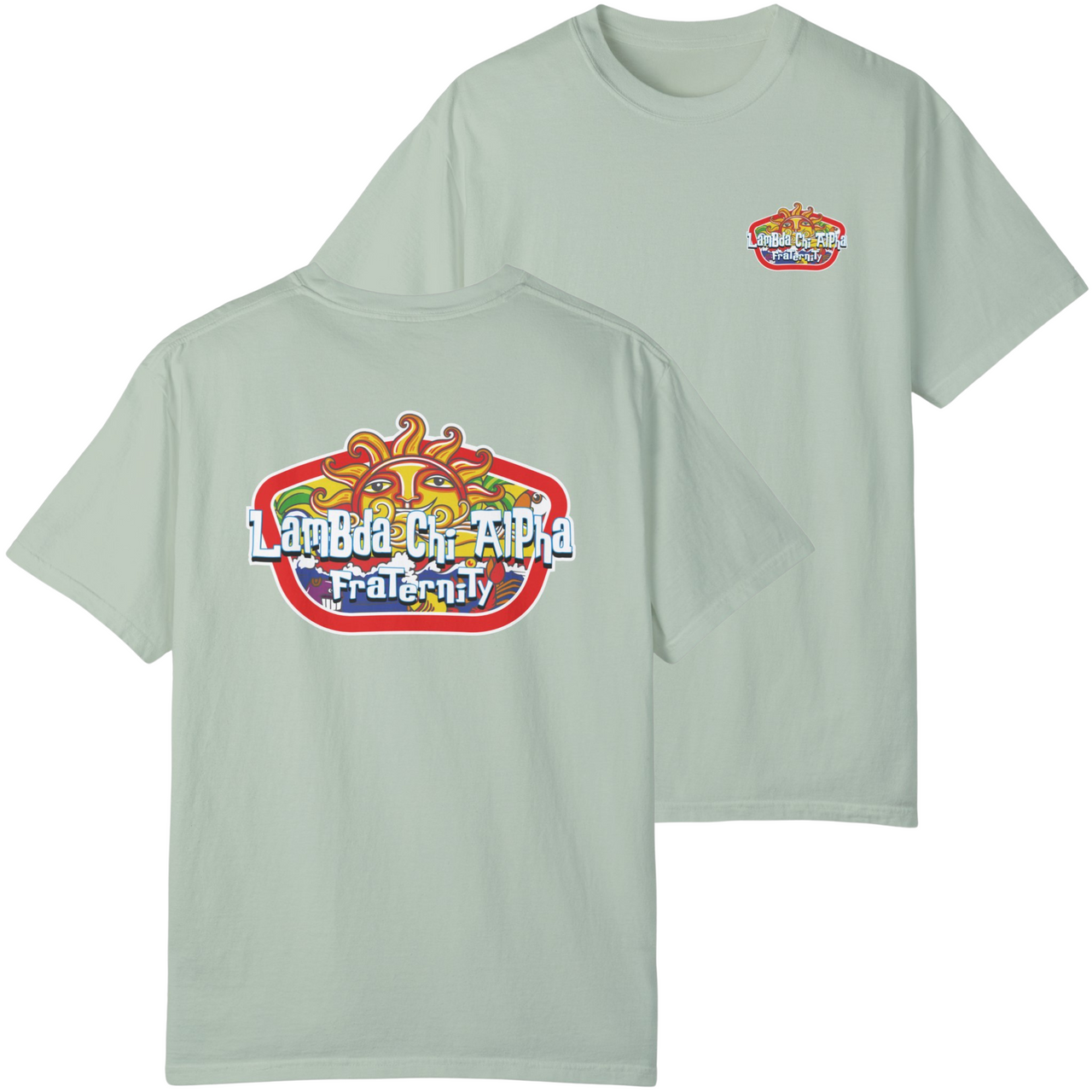 Bay Lambda Chi Alpha Graphic T-Shirt | Summer Sol